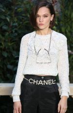 ANNA BREWSTER at Chanel Fashion Show in Paris 01/22/2019