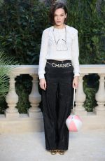 ANNA BREWSTER at Chanel Fashion Show in Paris 01/22/2019