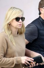ANNA FARIS and Michael Barrett Out in Los Angeles 01/29/2019