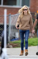 ANNA FARIS and Michael Barrett Out in Los Angeles 01/29/2019