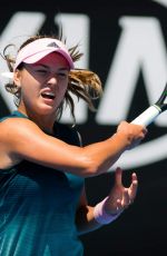 ANNA KALINSKAYA at 2019 Australian Open at Melbourne Park 01/14/2019