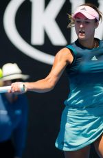 ANNA KALINSKAYA at 2019 Australian Open at Melbourne Park 01/14/2019