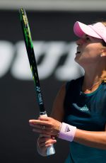 ANNA KALINSKAYA at 2019 Australian Open at Melbourne Park 01/14/2019