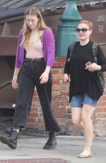 ANNA PAQUIN and LILAC MOYER Out in Venice Beach 01/13/2019