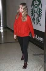 ANNABELLE WALLIS at LAX airport in Los Angeles 01/16/2019