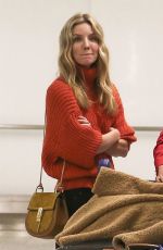 ANNABELLE WALLIS at LAX airport in Los Angeles 01/16/2019
