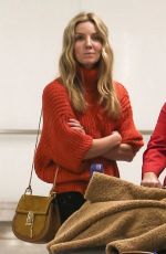 ANNABELLE WALLIS at LAX airport in Los Angeles 01/16/2019