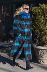 ANNABELLE WALLIS Leaves Bowery Hotel in New York 01/22/2019