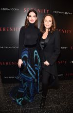 ANNE HATHAWAY and DIANE LANE at Serenity Screening in New York 01/23/2019