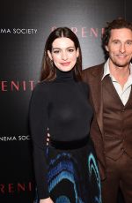 ANNE HATHAWAY and DIANE LANE at Serenity Screening in New York 01/23/2019