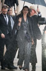 ANNE HATHAWAY Arrives at Jimmy Kimmel Live in Hollywood 01/14/2019
