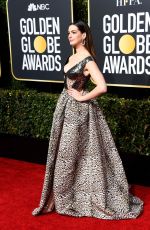ANNE HATHAWAY at 2019 Golden Globe Awards in Beverly Hills 01/06/2019