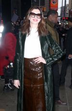 ANNE HATHAWAY at Good Morning America in New York 01/23/2019