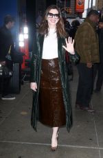 ANNE HATHAWAY at Good Morning America in New York 01/23/2019