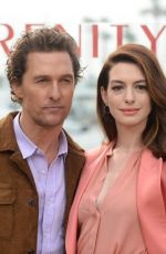 ANNE HATHAWAY at Serenity Photocall in Marina Del Rey 01/11/2019