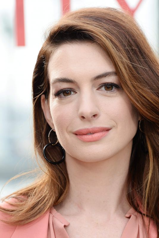 ANNE HATHAWAY at Serenity Photocall in Marina Del Rey 01/11/2019