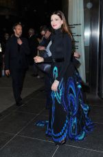 ANNE HATHAWAY Heading to Serenity Premiere in New York 01/23/2019
