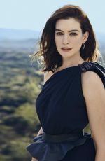 ANNE HATHAWAY in Town & Country Magazine, February 2019