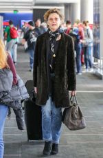 ANNETTE BENNING at LAX Airport in Los Angeles 01/24/2019