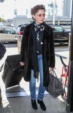 ANNETTE BENNING at LAX Airport in Los Angeles 01/24/2019