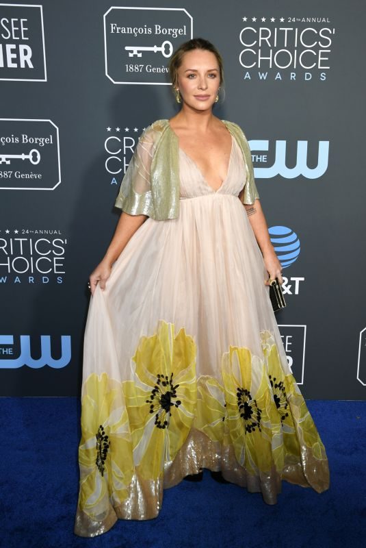 ANNIE STARKE at 2019 Critics’ Choice Awards in Santa Monica 01/13/2019