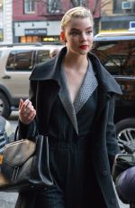 ANYA TAYLOR-JOY Arrives at Bowery Hotel in New York 01/15/2019