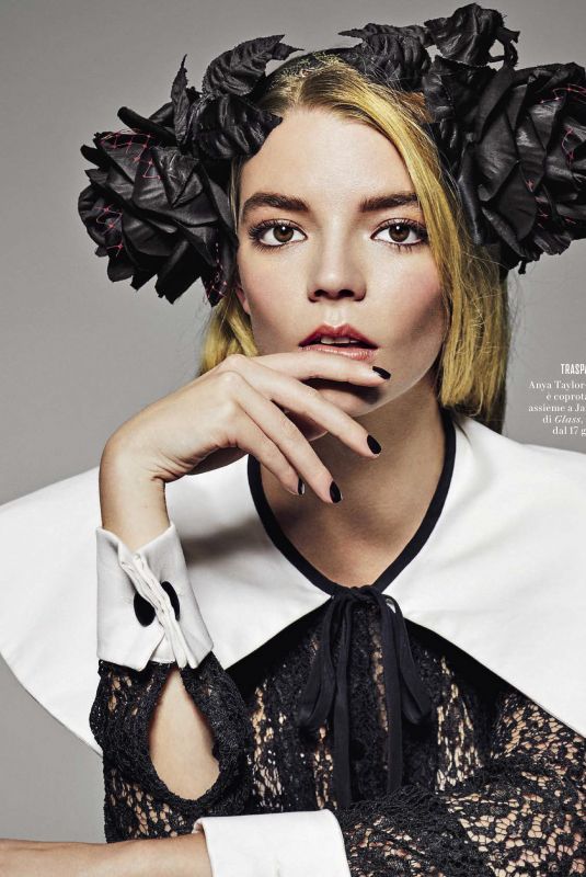 ANYA TAYLOR-JOY in Vanity Fair, Italy January 2019