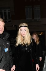 ANYA TAYLOR-JOY Leaves Glass Premiere in London 01/09/2019