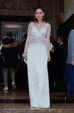 ARAYA HARGATE at Elie Saab Fashion Show in Paris 01/23/2019