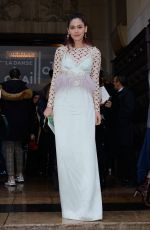 ARAYA HARGATE at Elie Saab Fashion Show in Paris 01/23/2019