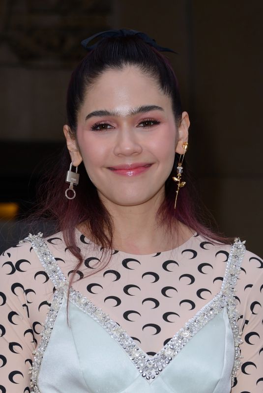 ARAYA HARGATE at Elie Saab Fashion Show in Paris 01/23/2019