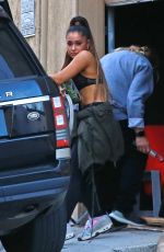 ARIANA GRANDE Leaves a Dance Studio in Los Angeles 01/27/2019