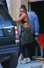 ARIANA GRANDE Leaves a Dance Studio in Los Angeles 01/27/2019