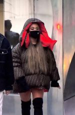 ARIANA GRANDE Out and About in New York 01/01/2019