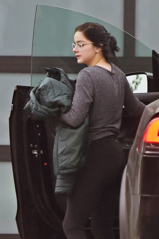 ARIEL WINTER Arrives at a Gym in Los Angeles 01/05/2019