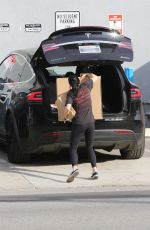 ARIEL WINTER at a Local Studio in Los Angeles 01/29/2019