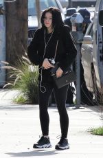 ARIEL WINTER Heading to a Nail Salon in Studio City 01/18/2019