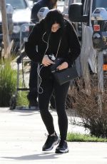 ARIEL WINTER Heading to a Nail Salon in Studio City 01/18/2019