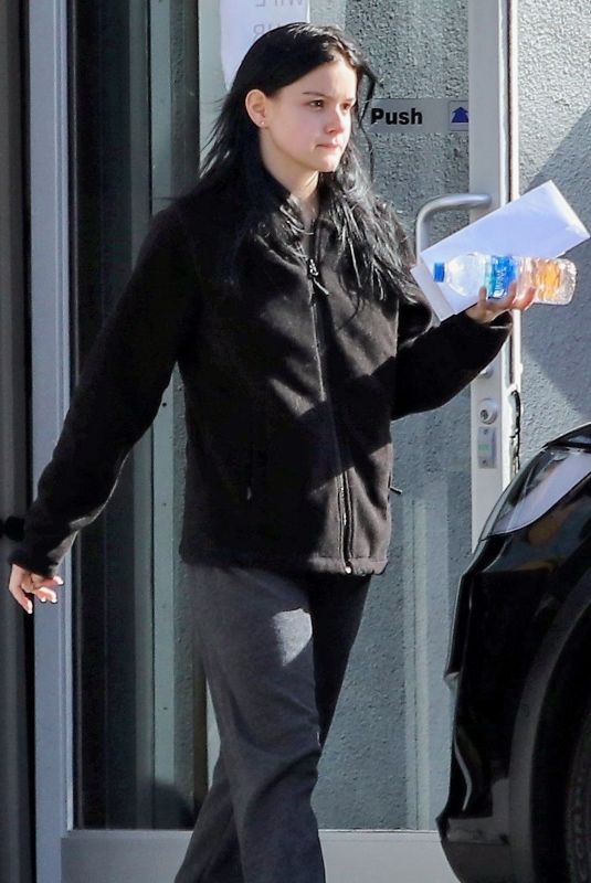 ARIEL WINTER Leaves a Studio in Los Angeles 01/24/2019