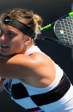 ARYNA SABALENKA at 2019 Australian Open at Melbourne Park 01/14/2019