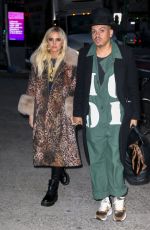 ASGLEE SIMPSON and Evan Ross Out in New York 01/07/2019