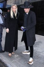 ASHLEE SIMPSON and Evan Ross Arrives at Good Day New York 01/07/2019