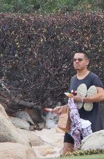 ASHLEE SIMPSON and Evan Ross in Cabo San Lucas 01/29/2019