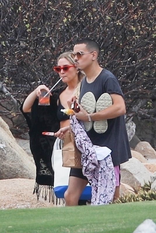 ASHLEE SIMPSON and Evan Ross in Cabo San Lucas 01/29/2019