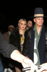 ASHLEE SIMPSON and Evan Ross Leaves Roxy Theatre in West Hollywood 01/18/2019
