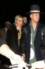ASHLEE SIMPSON and Evan Ross Leaves Roxy Theatre in West Hollywood 01/18/2019