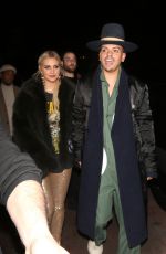 ASHLEE SIMPSON and Evan Ross Leaves Roxy Theatre in West Hollywood 01/18/2019
