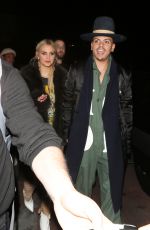 ASHLEE SIMPSON and Evan Ross Leaves Roxy Theatre in West Hollywood 01/18/2019