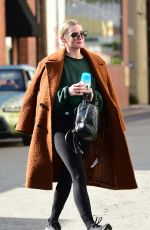 ASHLEE SIMPSON Out in Los Angeles 12/31/2018
