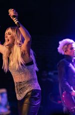 ASHLEE SIMPSON Performs at a Concert in San Francisco 01/19/2019